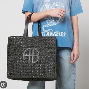 Anine Bing large tote bag